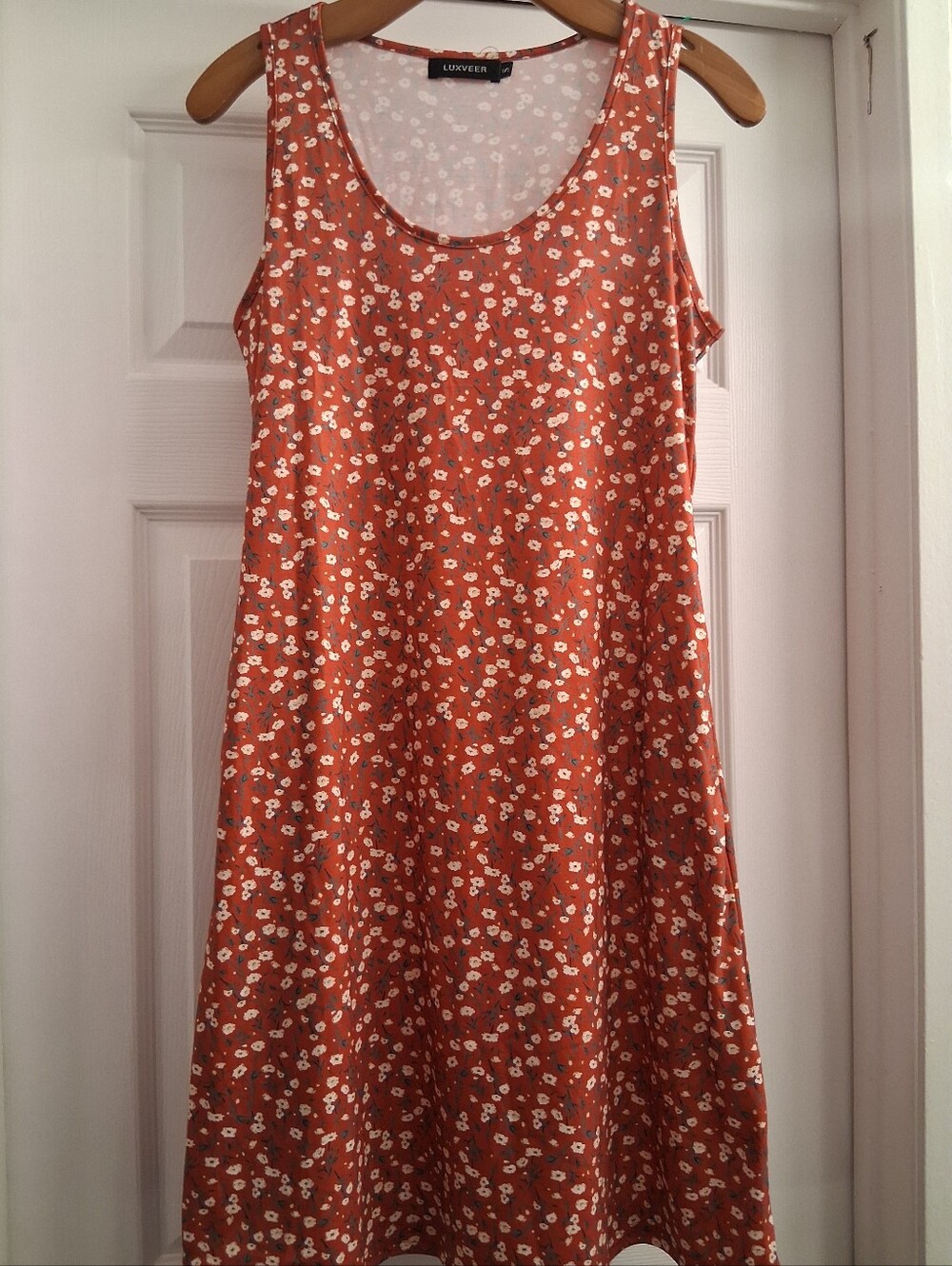 Luxveer Floral Tank Dress Small